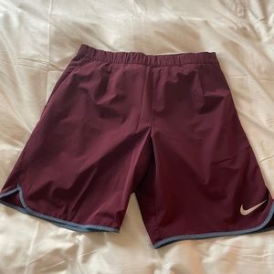 Maroon Nike Athletic Shorts